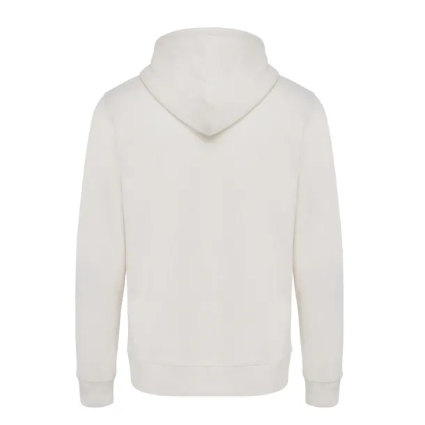  Iqoniq Abisko hoodie sa zatvaračem od recikliranog pamuka - iqoniq white 