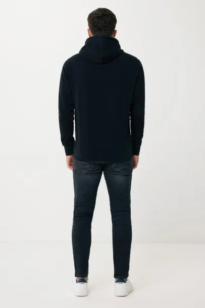  Iqoniq Rila unisex lagani hoodie od recikliranog pamuka, 280 g/m² - iqoniq Crna