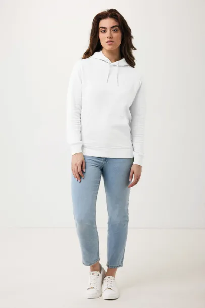  Iqoniq Rila unisex lagani hoodie od recikliranog pamuka, 280 g/m² - iqoniq recycled white