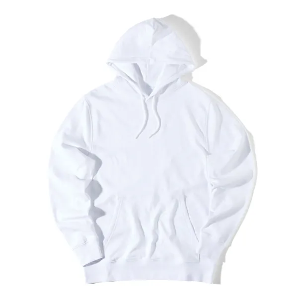  Iqoniq Rila unisex lagani hoodie od recikliranog pamuka, 280 g/m² - iqoniq recycled white