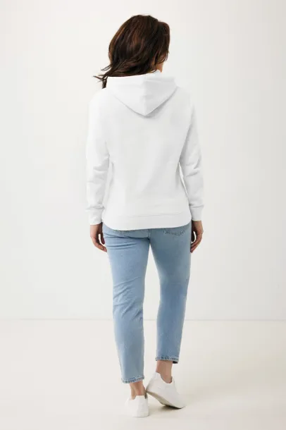  Iqoniq Rila unisex lagani hoodie od recikliranog pamuka, 280 g/m² - iqoniq recycled white