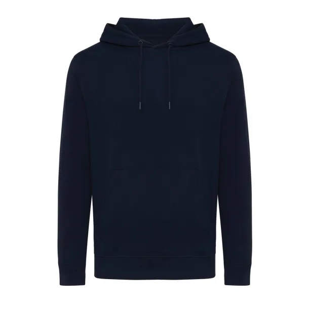  Iqoniq Rila unisex lagani hoodie od recikliranog pamuka - iqoniq navy