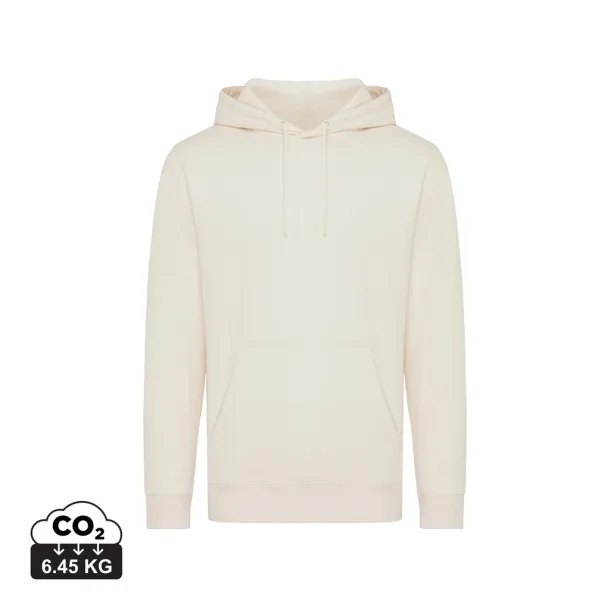  Iqoniq Rila unisex lagani hoodie od recikliranog pamuka - iqoniq white 