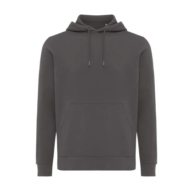  Iqoniq Rila unisex lagani hoodie od recikliranog pamuka - iqoniq anthracite