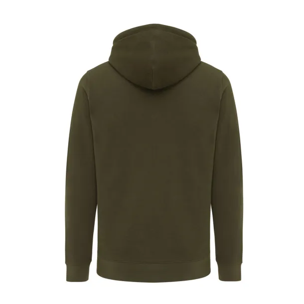  Iqoniq Rila unisex lagani hoodie od recikliranog pamuka, 280 g/m² - iqoniq khaki