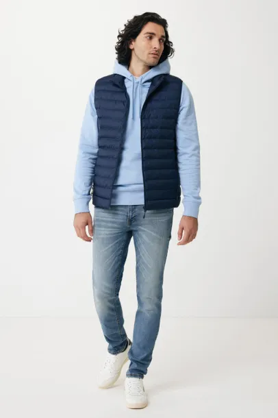  Iqoniq Rila unisex lagani hoodie od recikliranog pamuka - iqoniq blue 