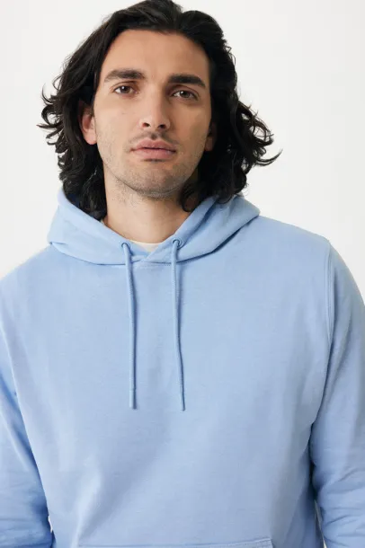  Iqoniq Rila unisex lagani hoodie od recikliranog pamuka, 280 g/m² - iqoniq sky blue