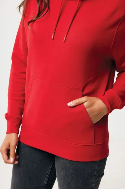  Iqoniq Rila unisex lagani hoodie od recikliranog pamuka, 280 g/m² - iqoniq Crvena