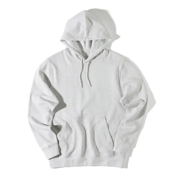  Iqoniq Rila unisex lagani hoodie od recikliranog pamuka, 280 g/m² - iqoniq light heather grey