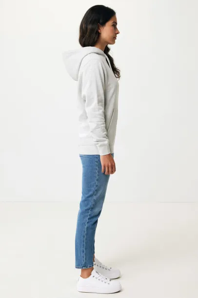  Iqoniq Rila unisex lagani hoodie od recikliranog pamuka, 280 g/m² - iqoniq light heather grey