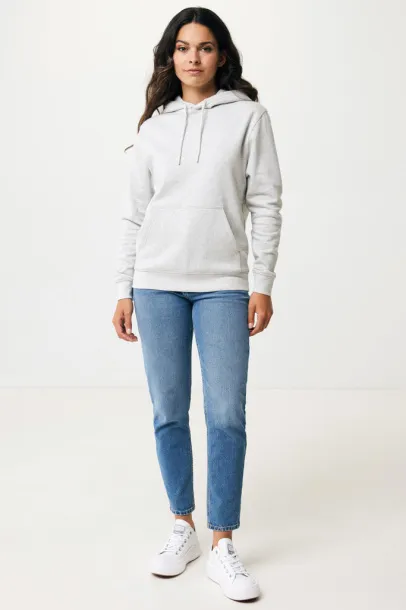  Iqoniq Rila unisex lagani hoodie od recikliranog pamuka, 280 g/m² - iqoniq light heather grey