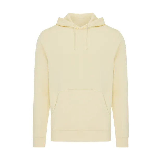  Iqoniq Rila unisex lagani hoodie od recikliranog pamuka, 280 g/m² - iqoniq cream yellow