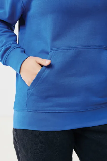  Iqoniq Rila lightweight recycled cotton hoodie - iqoniq Kraljevski plava