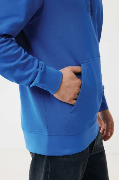  Iqoniq Rila lightweight recycled cotton hoodie - iqoniq Kraljevski plava