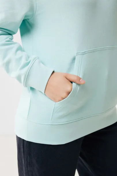  Iqoniq Rila unisex lagani hoodie od recikliranog pamuka, 280 g/m² - iqoniq crushed mint