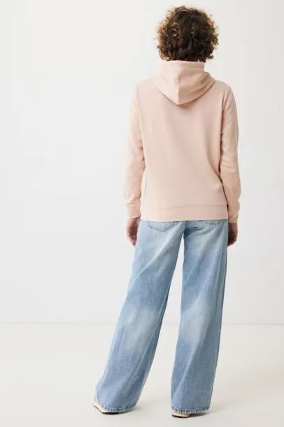  Iqoniq Rila unisex lagani hoodie od recikliranog pamuka, 280 g/m² - iqoniq peach nectar