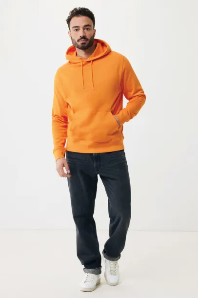  Iqoniq Rila lightweight recycled cotton hoodie - iqoniq Narančasta