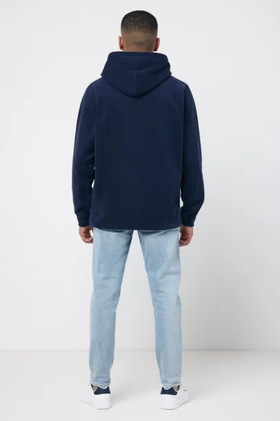  Iqoniq Trivor unisex mikroflis hoodie od recikliranog poliestera, 240 g/m² - iqoniq navy