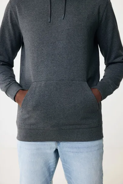  Iqoniq Torres unisex neobojeni hoodie od recikliranog pamuka, 340 g/m² - iqoniq heather anthracite