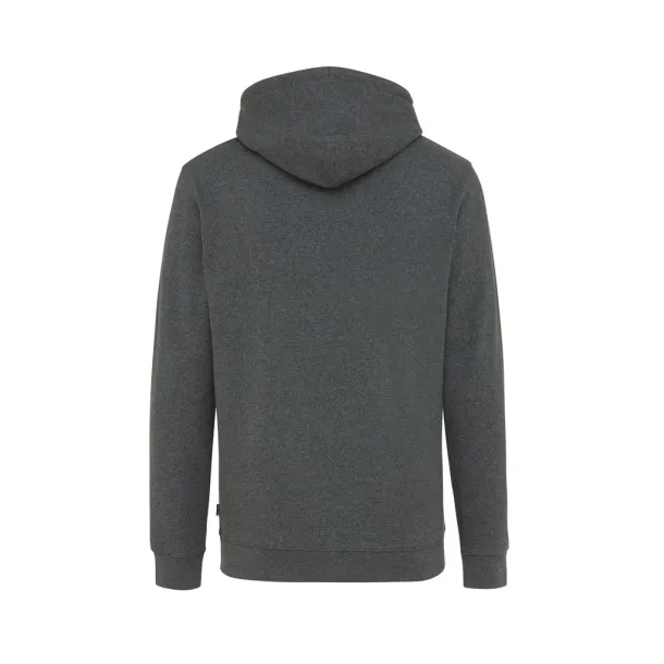  Iqoniq Torres unisex neobojeni hoodie od recikliranog pamuka, 340 g/m² - iqoniq heather anthracite