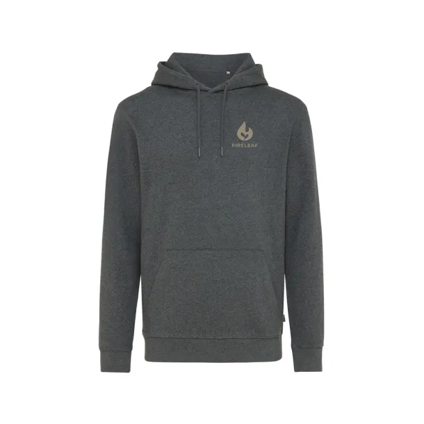  Iqoniq Torres unisex neobojeni hoodie od recikliranog pamuka, 340 g/m² - iqoniq heather anthracite