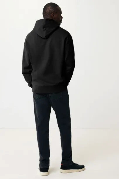  Iqoniq Yoho unisex hoodie od recikliranog pamuka, 340 g/m² - iqoniq Crna