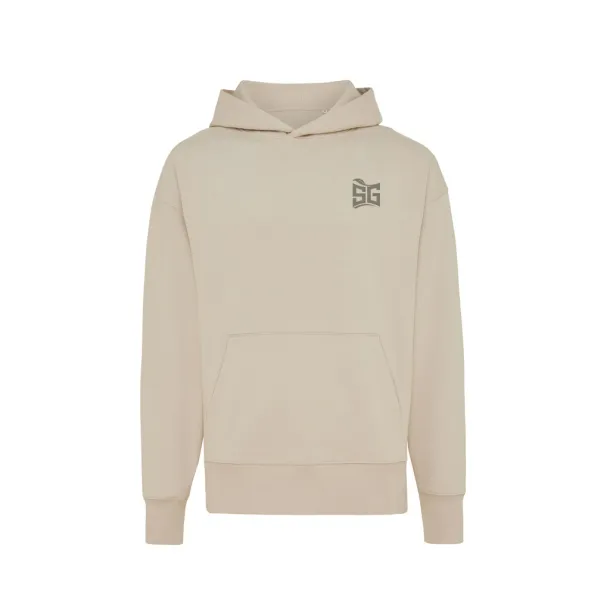  Iqoniq Yoho recycled cotton relaxed hoodie - iqoniq desert