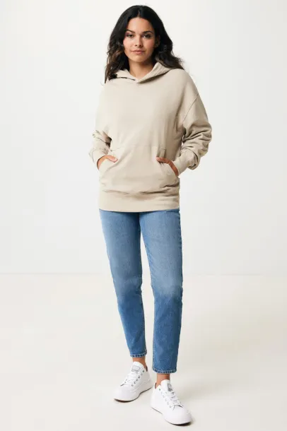  Iqoniq Yoho recycled cotton relaxed hoodie - iqoniq desert