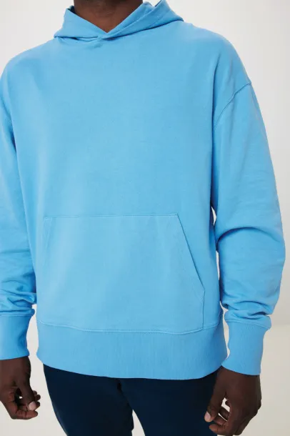  Iqoniq Yoho unisex hoodie od recikliranog pamuka - iqoniq tranquil blue