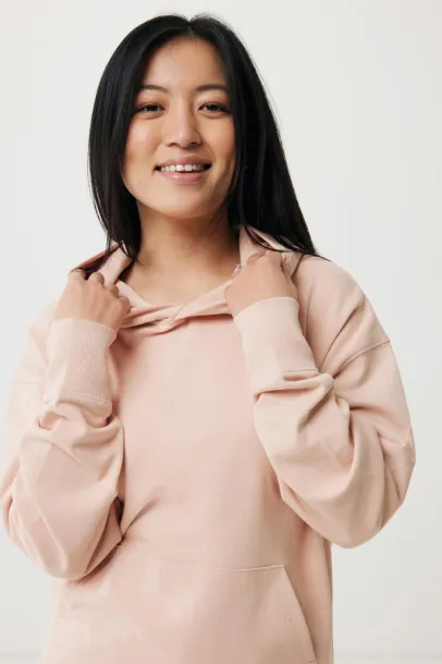  Iqoniq Yoho unisex hoodie od recikliranog pamuka, 340 g/m² - iqoniq peach nectar