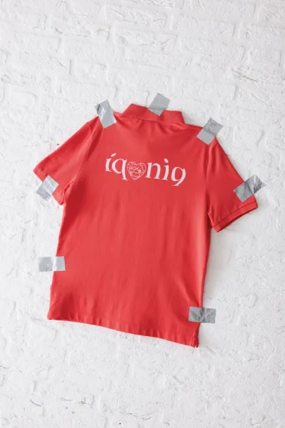  Iqoniq Yosemite recycled cotton pique polo - iqoniq luscious red 