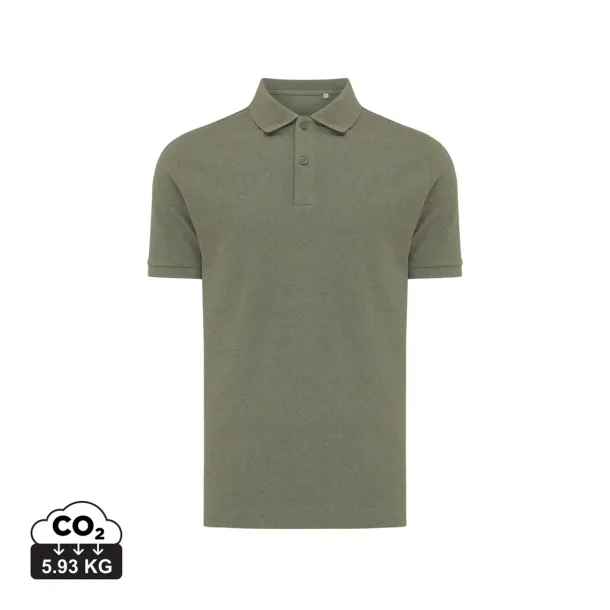  Iqoniq Yosemite unisex polo kratka majica od recikliranog pique pamuka - iqoniq 45533C 