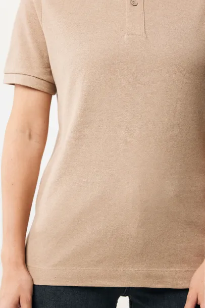  Iqoniq Yosemite recycled cotton pique polo - iqoniq brown 