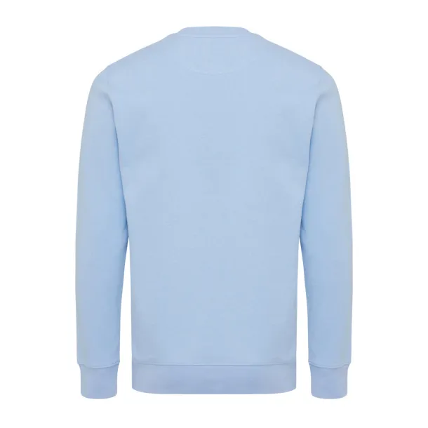  Iqoniq Etosha lightweight recycled cotton crew neck - iqoniq sky blue