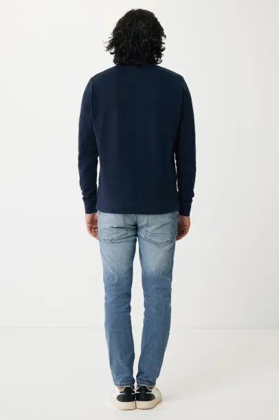  Iqoniq Etosha lagani pulover od recikliranog pamuka, 280 g/m² - iqoniq navy