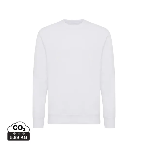  Iqoniq Etosha lagani pulover od recikliranog pamuka, 280 g/m² - iqoniq recycled white
