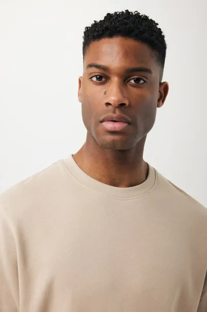  Iqoniq Etosha lightweight recycled cotton crew neck - iqoniq desert