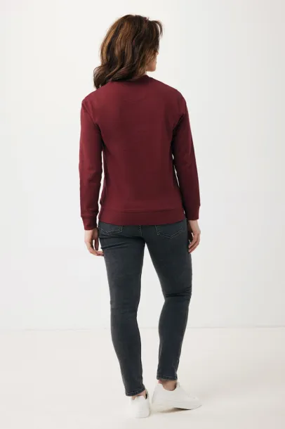  Iqoniq Etosha lightweight recycled cotton crew neck - iqoniq burgundy