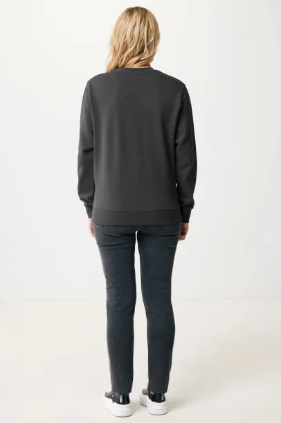  Iqoniq Etosha lightweight recycled cotton crew neck - iqoniq anthracite