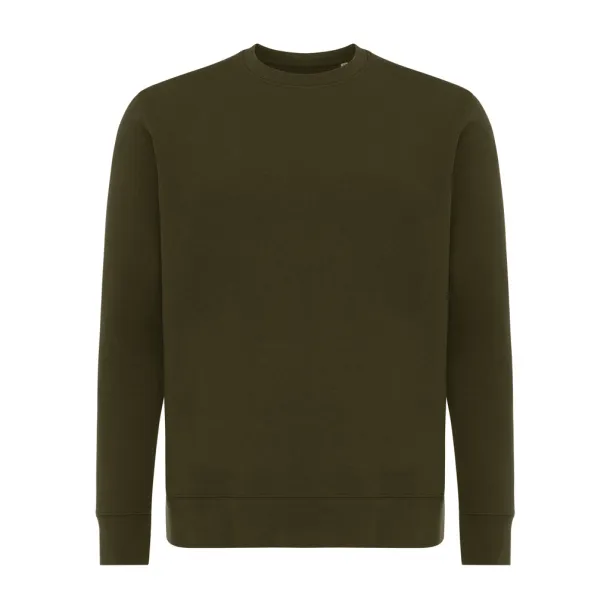  Iqoniq Etosha lightweight recycled cotton crew neck - iqoniq khaki