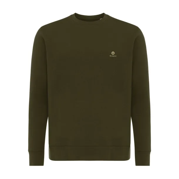  Iqoniq Etosha lightweight recycled cotton crew neck - iqoniq khaki