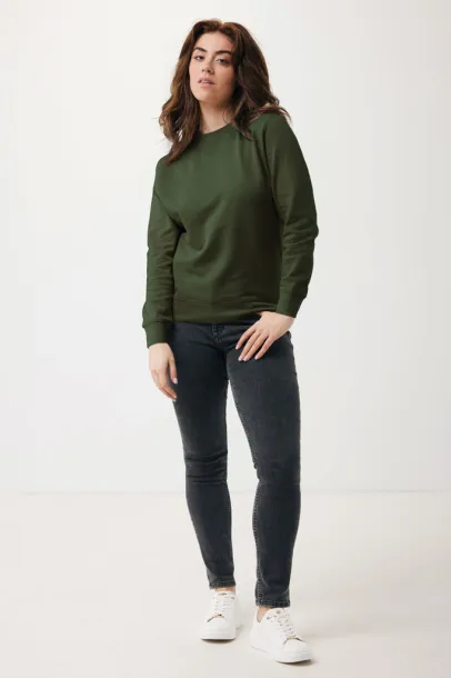  Iqoniq Etosha lagani pulover od recikliranog pamuka, 280 g/m² - iqoniq khaki