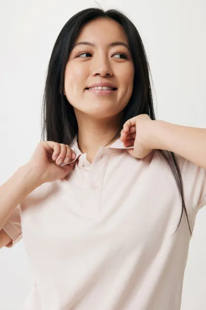  Iqoniq Yosemite recycled cotton pique polo - iqoniq cloud pink 