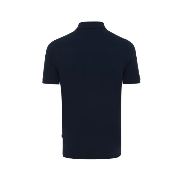  Iqoniq Yosemite unisex polo kratka majica od recikliranog pique pamuka, 220 g/m² - iqoniq navy