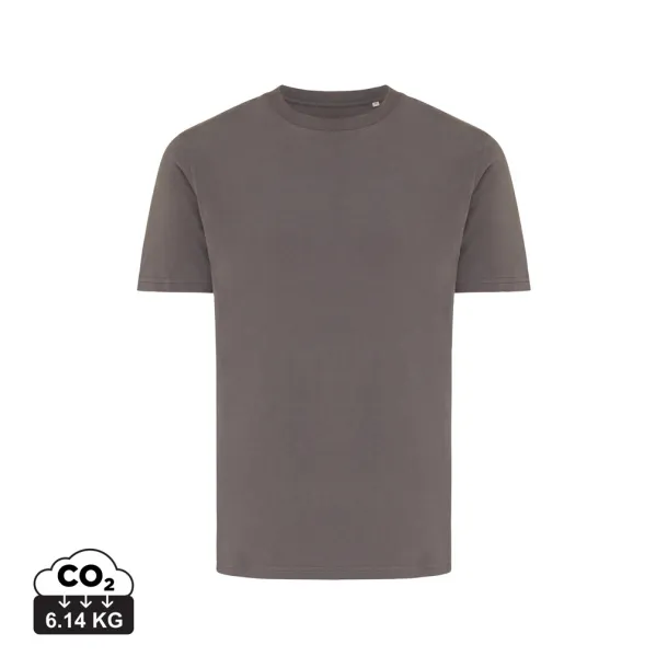 Iqoniq Brett unisex kratka majica od recikliranog pamuka - iqoniq grey 