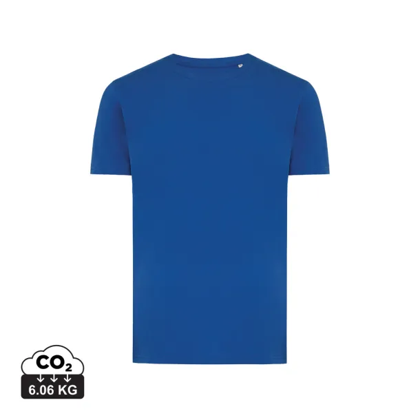 Iqoniq Brett unisex kratka majica od recikliranog pamuka - iqoniq blue 