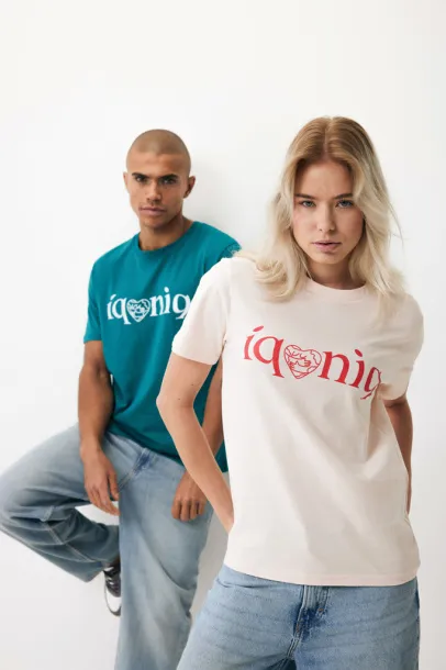 Iqoniq Brett recycled cotton t-shirt - iqoniq 45533C 