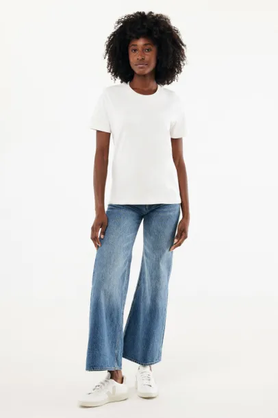 Iqoniq Brett recycled cotton t-shirt - iqoniq ivory white 