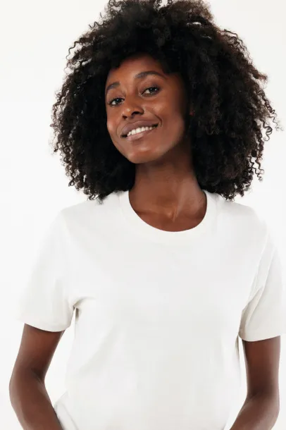 Iqoniq Brett recycled cotton t-shirt - iqoniq ivory white 