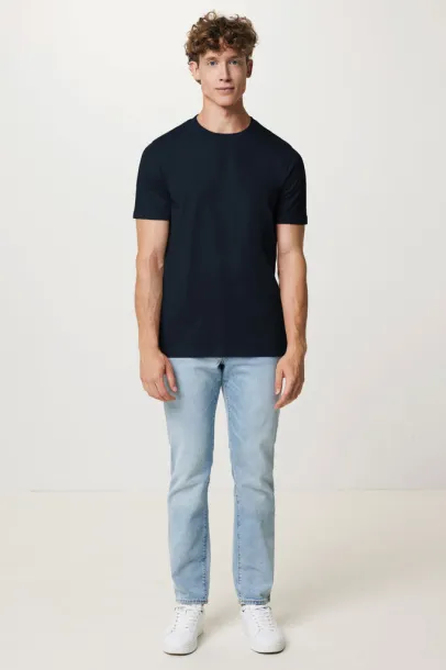 Iqoniq Brett recycled cotton t-shirt - iqoniq blue 